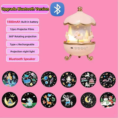 Manoora™ - Hello Kitty Starry Sky Projector Music Box