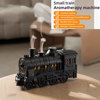 Manoora™ - Aromatherapy Train Humidifier with Ring Mist and Fog Feature