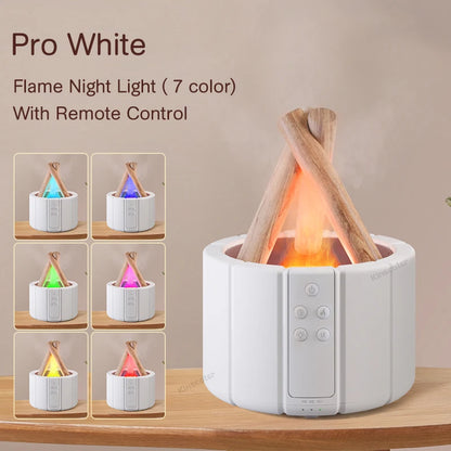 Manoora™ - Simulated Flame Aroma Diffuser Air Humidifier