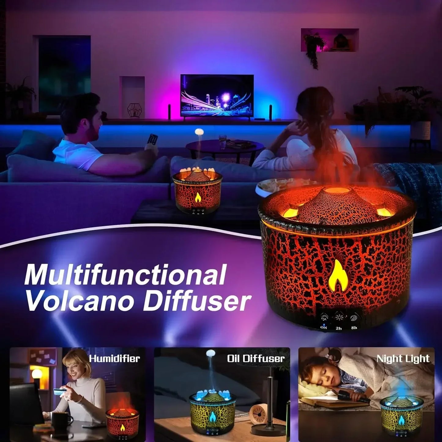 Manoora™ - Volcano Mist Aroma Diffuser