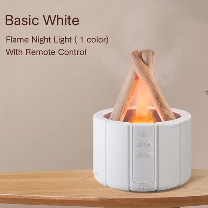 Manoora™ - Simulated Flame Aroma Diffuser Air Humidifier