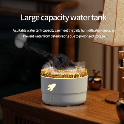 Manoora™ - Cannon Blast Aroma Humidifier with Volcanic Crack Light