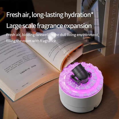 Manoora™ - Cannon Blast Aroma Humidifier with Volcanic Crack Light